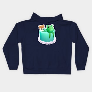 Happy Frog Kids Hoodie